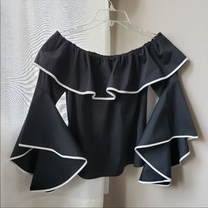 Zara off-the shoulder blouse